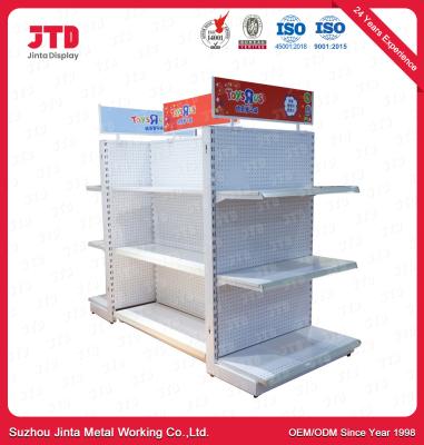 China 3 Tiers Retail Gondola Shelving for sale