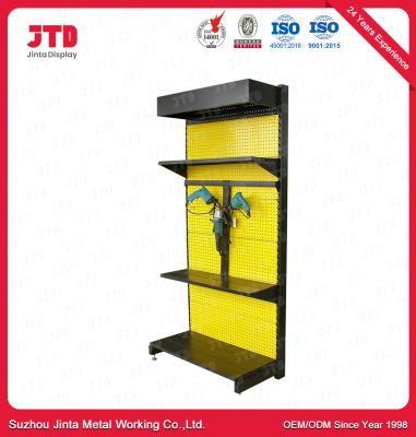 China ISO9001 Gondola Display Shelving 1.8m Hardware Store Display Racks for sale