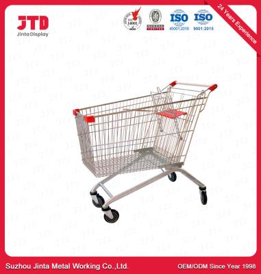 China 180 Liter Metal Shopping Trolley for sale