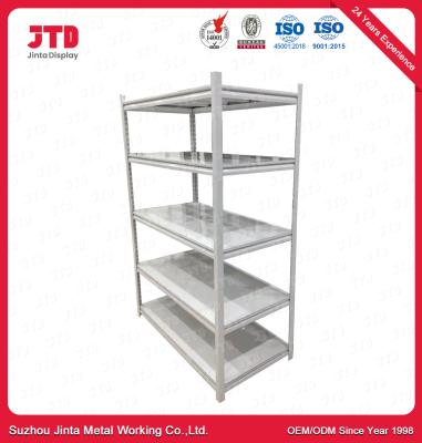 China 180kg Per Layer Boltless Metal Shelving 300mm 900mm Double Rivet for sale