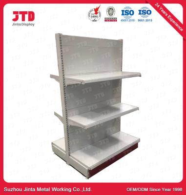 China 1m Power Tools Display Rack OEM White Metal Storage Rack for sale