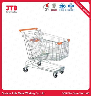 China Powder Coating Metal Shopping Trolley OEM Childs Metal Shopping Cart for sale