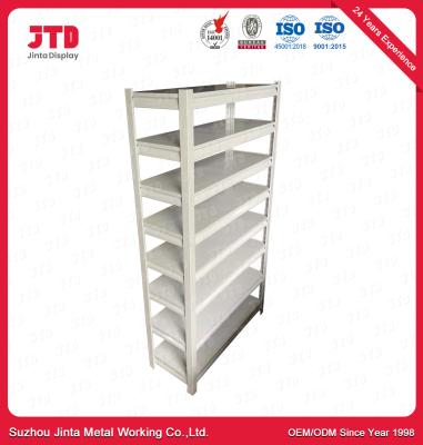 China 6FT Heavy Duty Boltless Rack ISO9001 180kg Per Layer White Color for sale