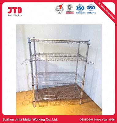 China OEM Supermarket Shelving Accessories Half Round Wire Cage for sale