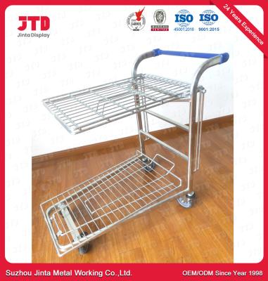 China 240L Warehouse Push Cart for sale
