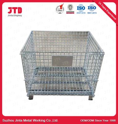 China Steel Q195 Storage Wire Cage Wire Display Shelving for sale