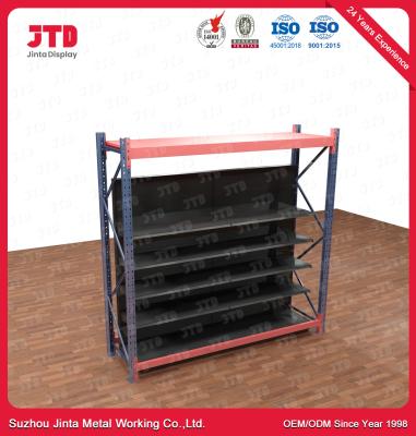 China 600kgs/Layer Warehouse Metal Racks 4.5m Height Middle Heavy Duty for sale