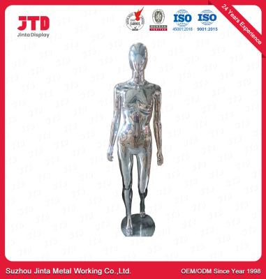 China Male And Female Whole Body Mannequins Chrome Plated for sale