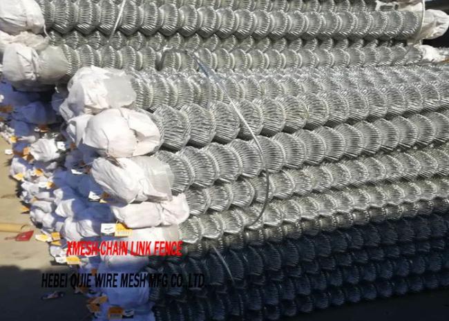 2.5mm-3.0mm Hot DIP Galvanized Chain Link Fence