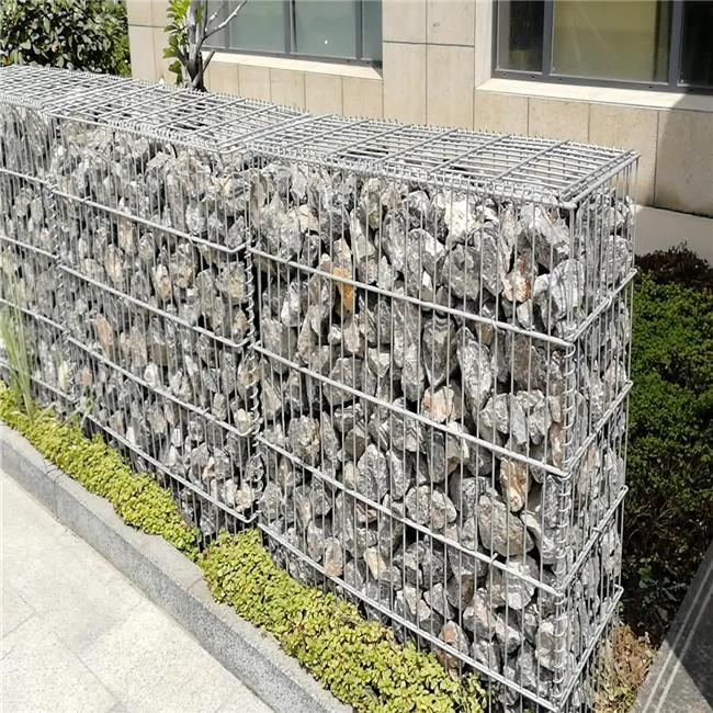 4.0 mm Welded Gabion Basket 1 M X 1 M X 1 M Anping Factory Sale