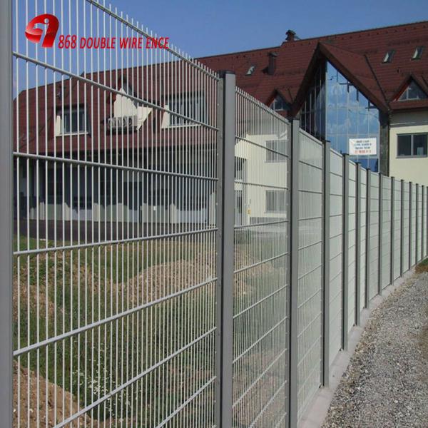 Quality 868 Welded Double Wire Mesh Fence/ Garden Fence/ Wire Mesh Fence for sale