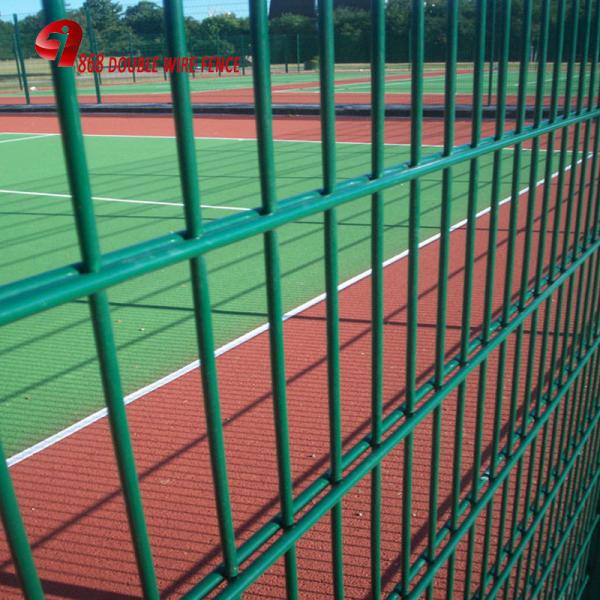 Quality 868 Welded Double Wire Mesh Fence/ Garden Fence/ Wire Mesh Fence for sale