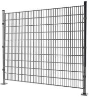 Quality Double Wire Fence 656 868 Galvanized Welded Mesh 2D Fence Panels for sale