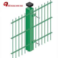 Quality Garden Used Metal 868 656 Double Wire Mesh Fence for sale