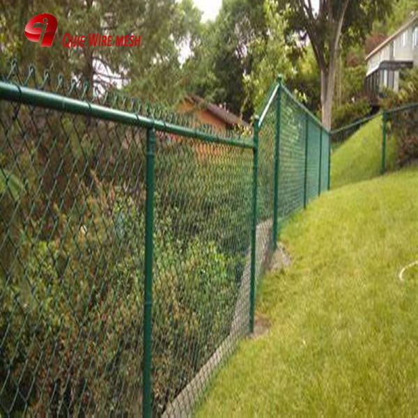 Quality China 2.5m High Chain Link Fencing Used for Industrial Factories, Play Ground, for sale