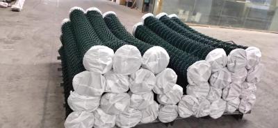 Quality Colorful Chain Link Fence Diamond Wire Mesh Fence for sale