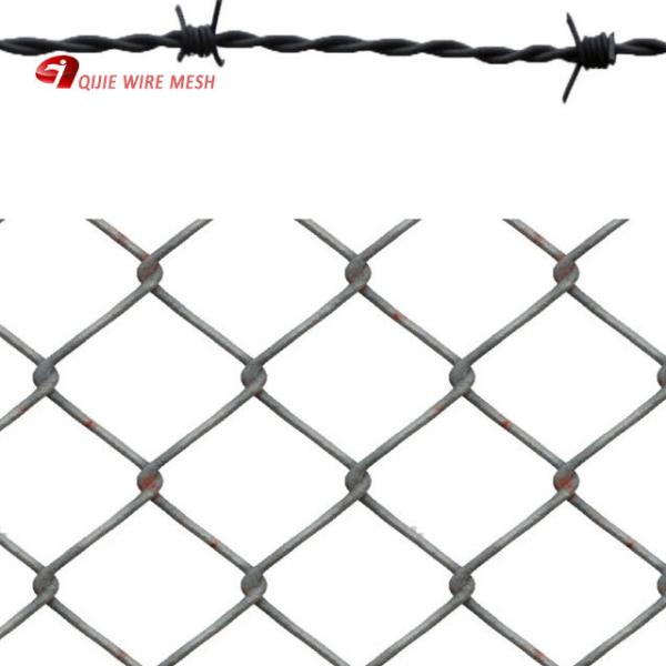 Quality PVC Coated Fence Chain Link Fencing Wire Mesh Fence for sale