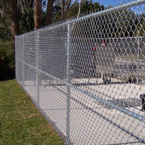 Quality 1.5m X 15m Per Roll PVC Coated Chain Link Wire Fence for sale