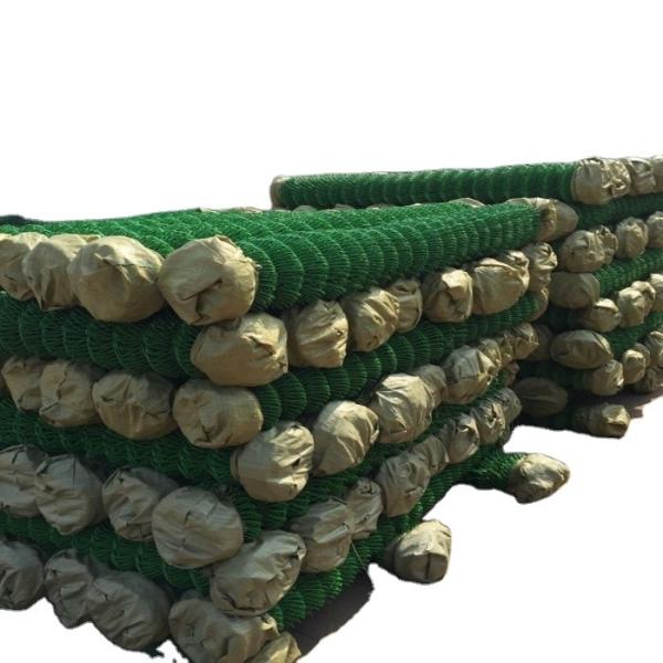 Quality 1.5m X 15m Per Roll PVC Coated Chain Link Wire Fence for sale