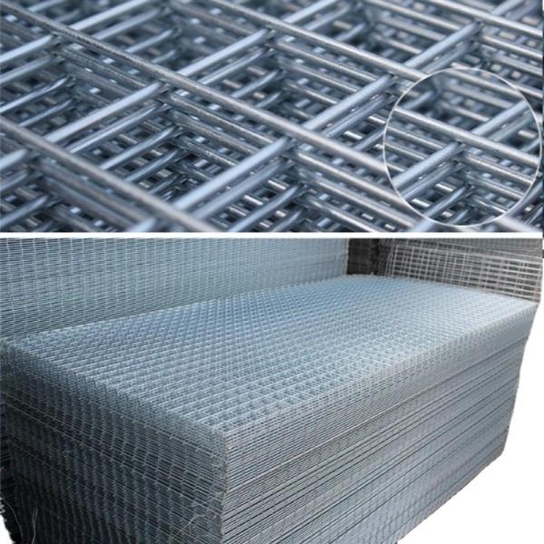 Quality Galvanized Welded Mesh Panel 6"x 6 Different Types Of Fencing Net Iron Welded for sale