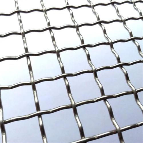 Quality Stainless Steel 304 Wire Mesh Woven Vibrating Screen Mesh Have Hook Crimped Wire for sale