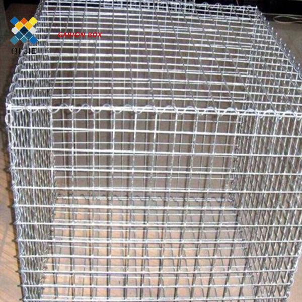 Quality High Quality Galvanized Welded Retaining Walls Stone gabion basket fence for sale