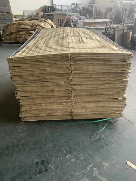 Quality 2023 hot sale Galvanized Welded Mesh Gabion barrier Defense Barrier defensive for sale