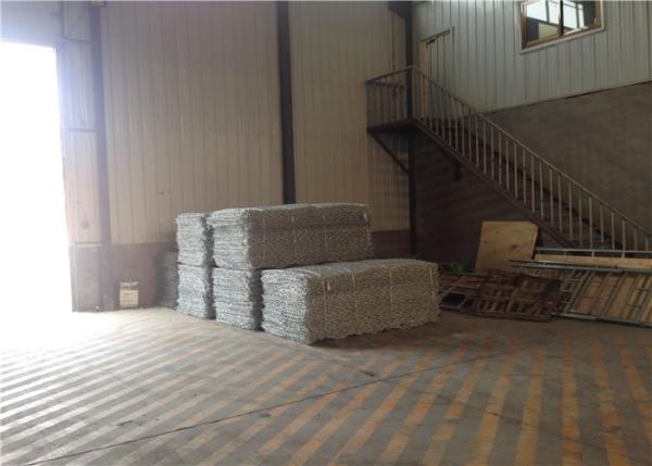 Quality 2.0x1.0x1.0m Zinc Coated Wire Mesh 5mm Gabion Baskets for sale