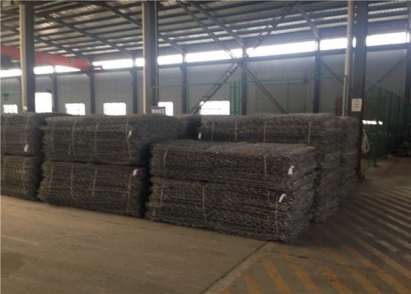 Quality 2.0x1.0x1.0m Zinc Coated Wire Mesh 5mm Gabion Baskets for sale