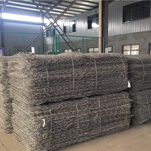 Quality 12*15cm 5 Twist Metal Gabion Mesh Basket Galfan Fine Mesh Metals Gabion Baskets for sale