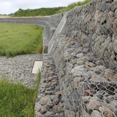 Quality 2x1x1m ASTM A975 Heavy Galvanized Gabion Box and Gabion Mattress for sale