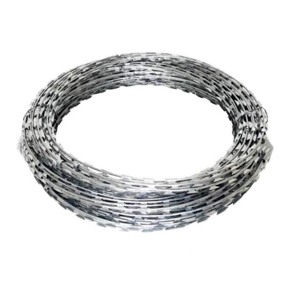 Quality High Quality Hot Dipped Galvanized Diamond Razor Barbed Wire Mesh Anti Climb Welded Concertina Blade Razor Wire Fence for sale