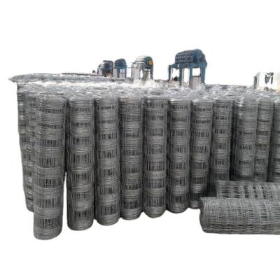 China Easily Assembled Sustainable High Tensile Strength Galvanized Deer  Fence Cattle Wire Mesh Field Fencing for sale