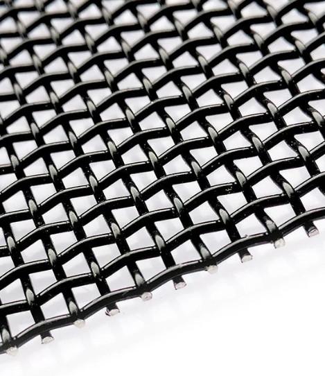 Quality Black Powder Coated Ss 316 Security Screen Mesh for sale