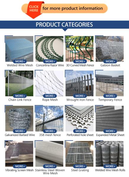 Quality Wholesale Hot Sale Iron Fence Outdoor Hot Dip Galvanized Galvanized Welded for sale