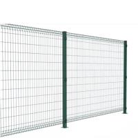 Quality Factory Supplier Popular Design Iron Fence Panels High Security 3d Curved Wire for sale