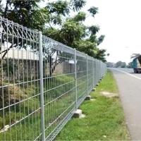 Quality Wholesale Hot Sale Price Per Meter Iron Fence Ornamental Steel Welded Curved 3d for sale