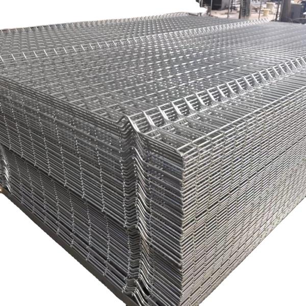 Quality Heavy Gauge Rigid commercial galvanized steel welded curved 3d wire mesh fence for sale