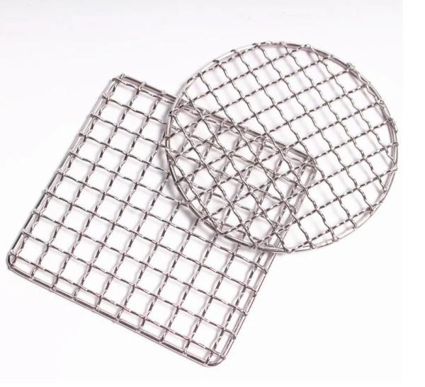 Quality BBQ Accessories Stainless Steel Barbecue Grill Wire Mesh Net Cooking Grate BBQ Grill Grid BBQ Grill Rack Wire Mesh for sale