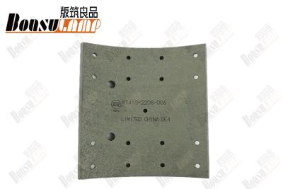 China 6WF1 6WG1 1-47126093-0 1471260930 Brake Lining Camber Brake Pad For Isuzu CYZ CYH for sale