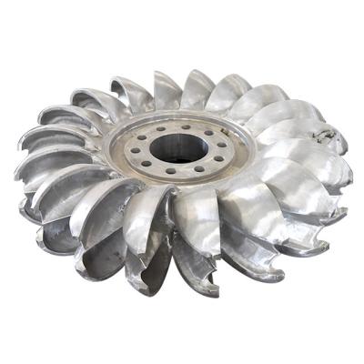 China Cast Iron / Stainless Steel Pelton Hydro Turbine Axial Flow Turbine For Industrial Hydropower for sale
