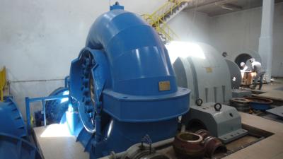 China Generadores de turbina hidráulica con potencia nominal de 1000 kW y caudal de 0,15-10 m3/s en venta