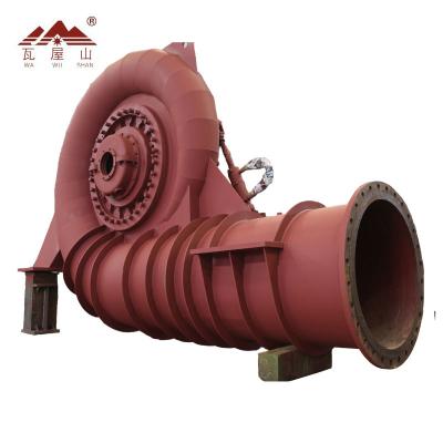 중국 1500 kw 프란시스 수력 발전 터빈 붓을 쓸 필요가 없는 작은 물 터어빈 발전기 판매용