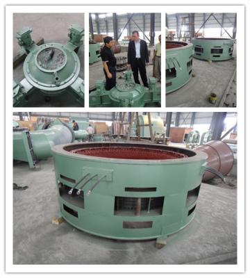 China Vertical Low Head Kaplan Turbine Generator 42m 980kw 3m3/S for sale