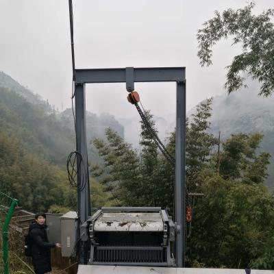 China Máquina de limpeza da cremalheira do lixo 0.41-1.7KW para o filtro de águas residuais do ETP à venda