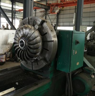 China 0.8m Water Turbine Parts Turgo Wheel For Hydroelectric Generator Te koop