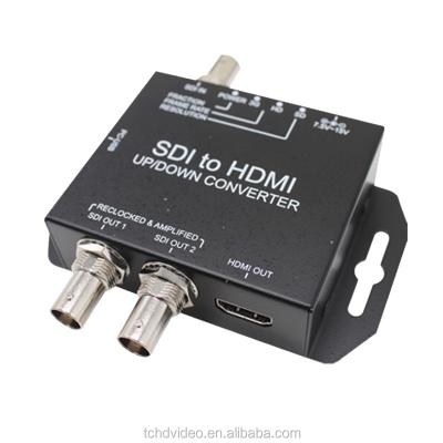 China 3G-SDI To HDMI Video Converter Scaler With 2 SDI Loop Through Resolution 1920x1080P60 for sale