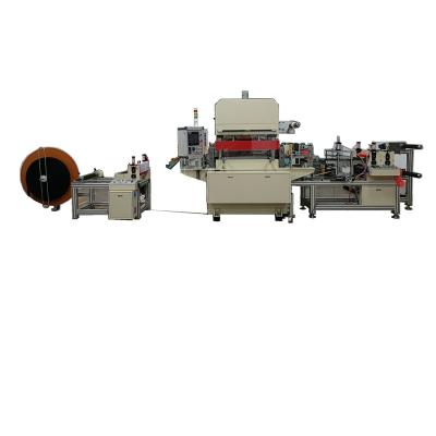 China Automatic Hook and Loop Fastener Die Cutting Machine for sale