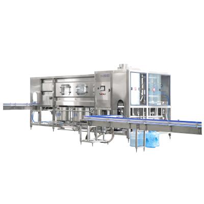 China Cadena de producción del relleno del agua mineral de la máquina de rellenar del agua embotellada 600BPH-2000BPH en venta