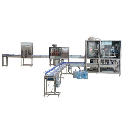 China Distilled 20Ltr Automatic Filling Machines 5 Gallon Bottling Line for sale